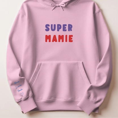 T-shirt personnalisé mamie - Super mamie – vue 34