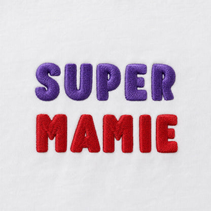 T-shirt personnalisé mamie - Super mamie – vue 5