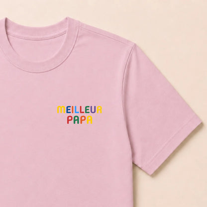 T-Shirt personnalisé Meilleur papa – vue 8