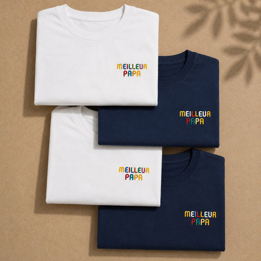 T-Shirt personnalisé Meilleur papa