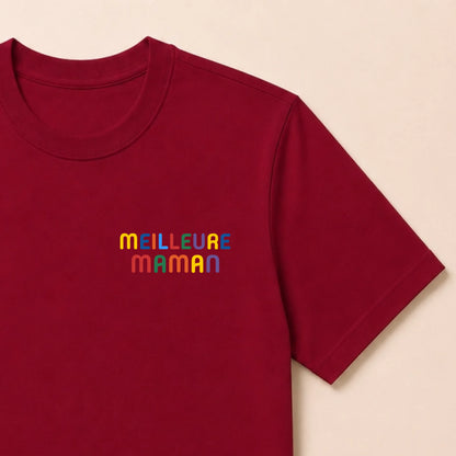 T-Shirt personnalisé Meilleure Maman – vue 13