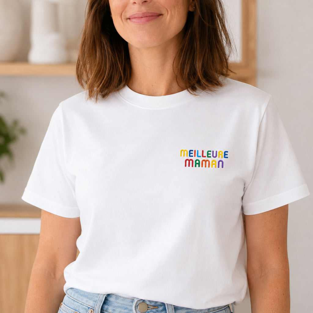 T-Shirt personnalisé Meilleure Maman