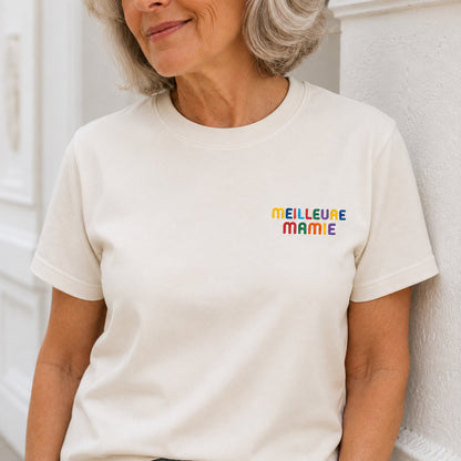 T-Shirt personnalisé Meilleure Mamie