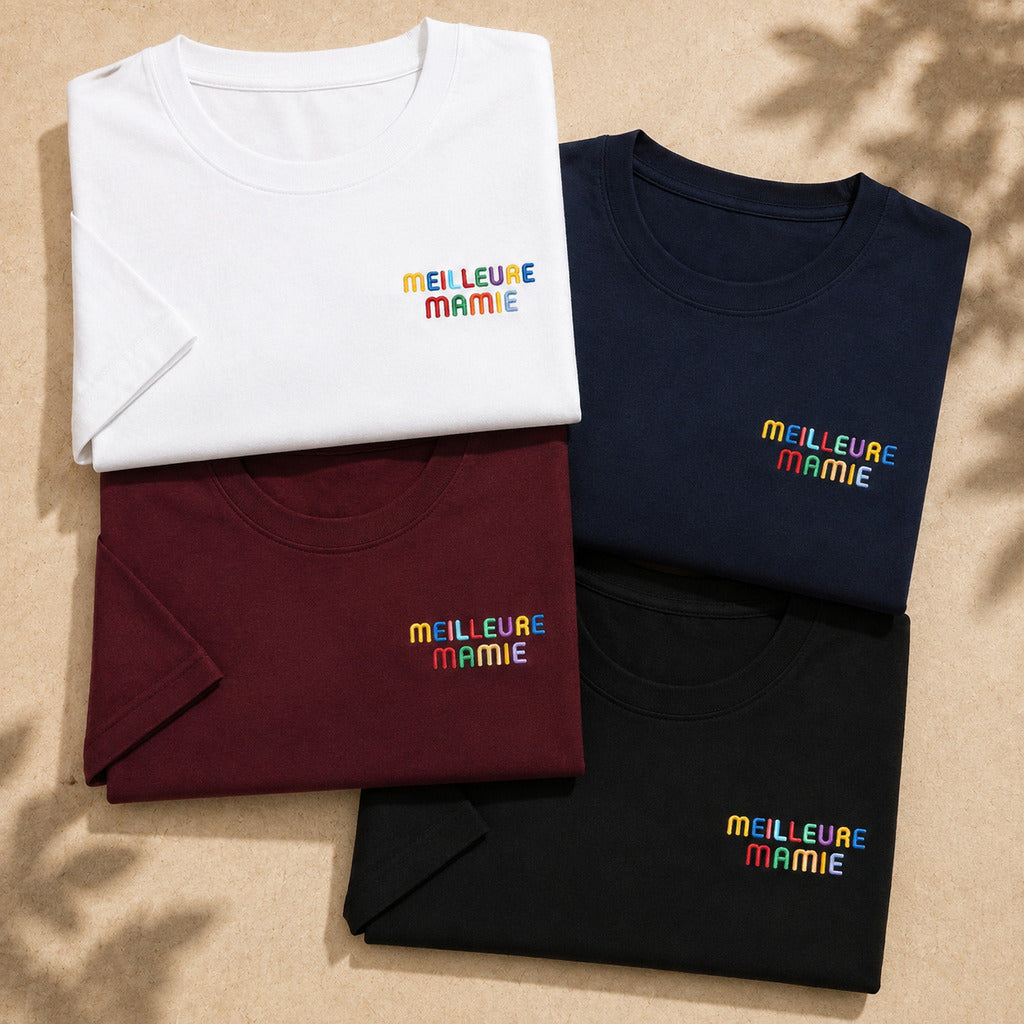 T-Shirt personnalisé Meilleure Mamie