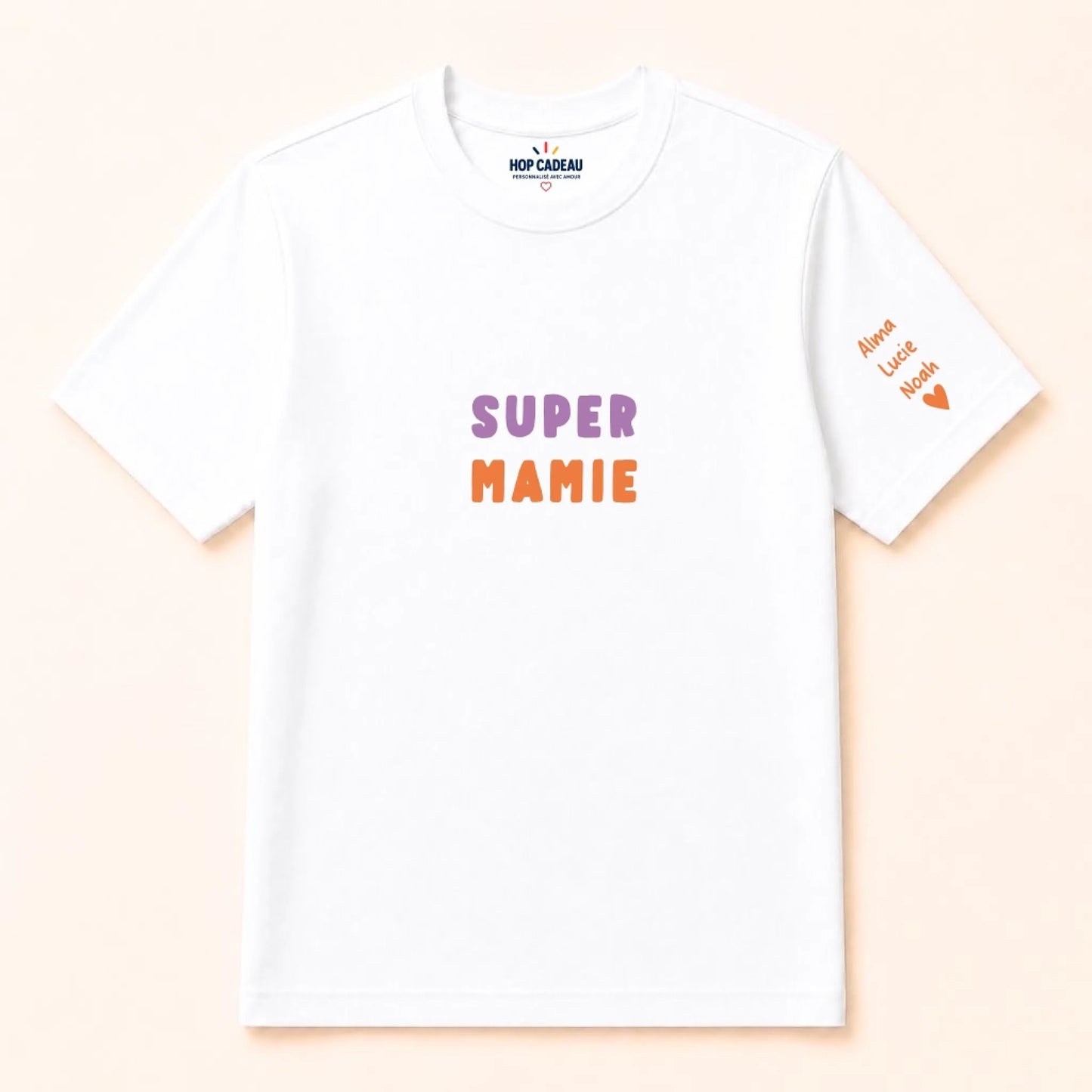 T-shirt personnalisé maman - Super maman – vue 18