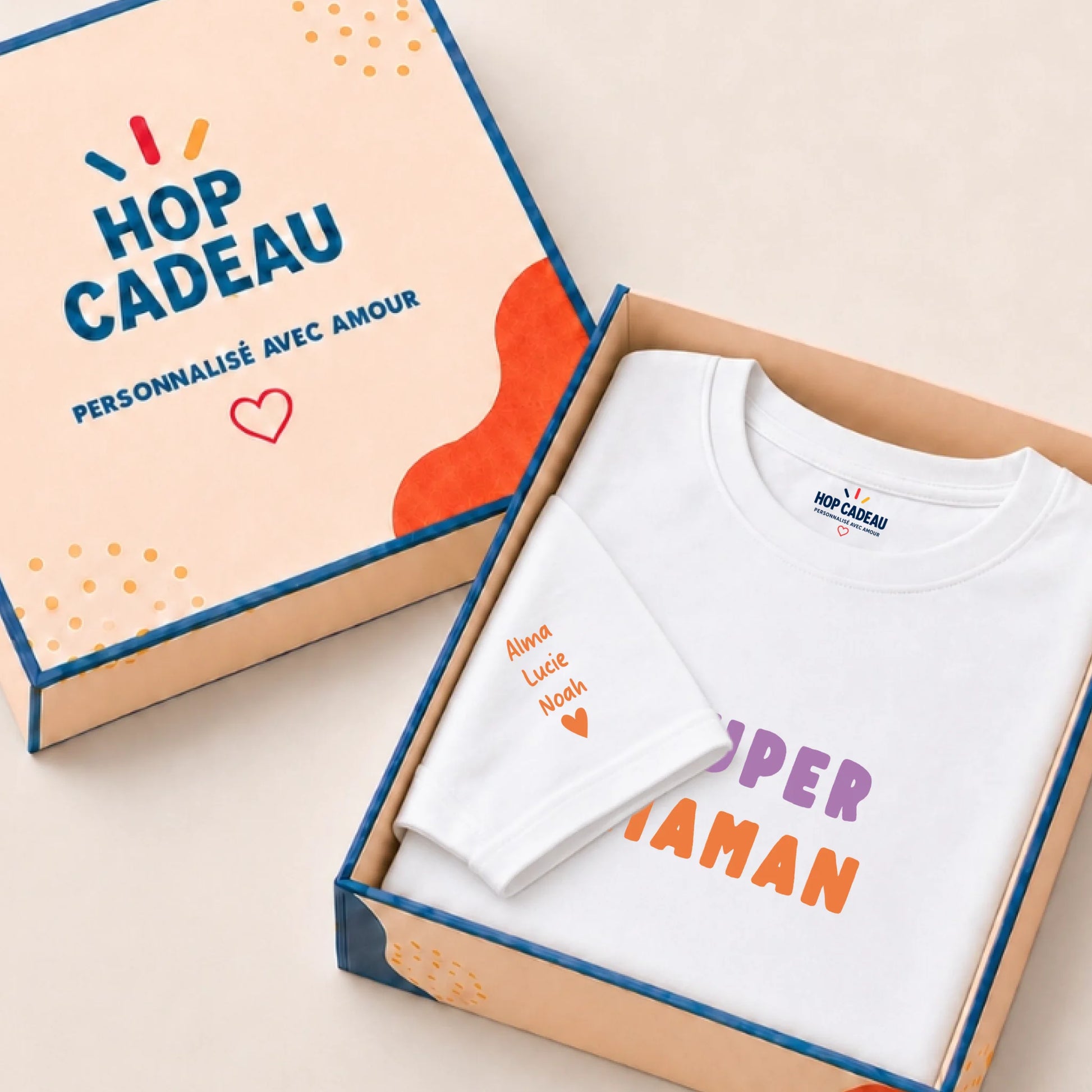 T-shirt personnalisé maman - Super maman – vue 2