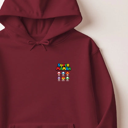 T-shirt Super Maman personnalisé – Prénoms des enfants – vue 33