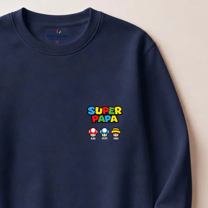T-shirt personnalisé papa - Super papa – vue 26