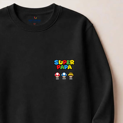 T-shirt personnalisé papa - Super papa – vue 27