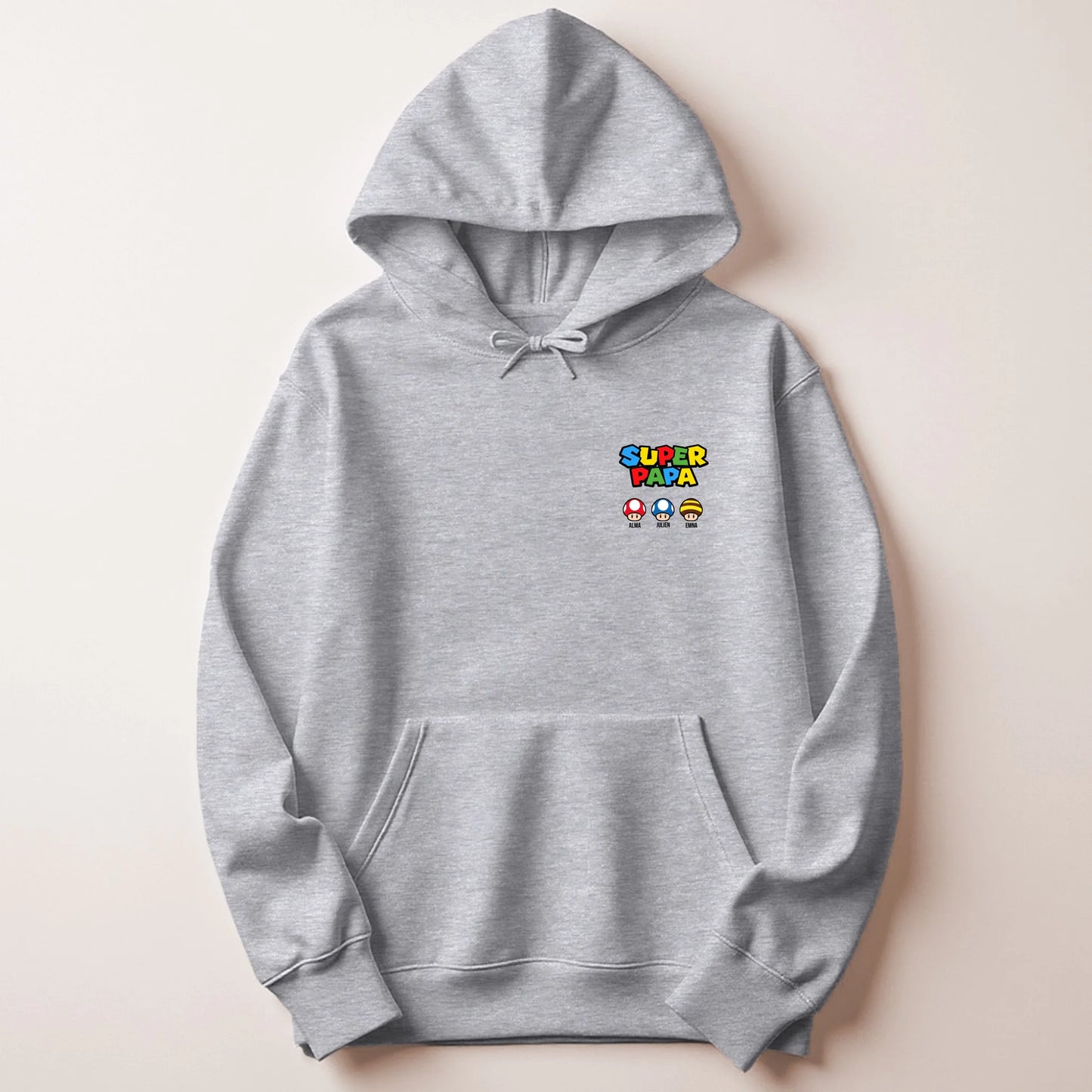 T-shirt personnalisé papa - Super papa – vue 33