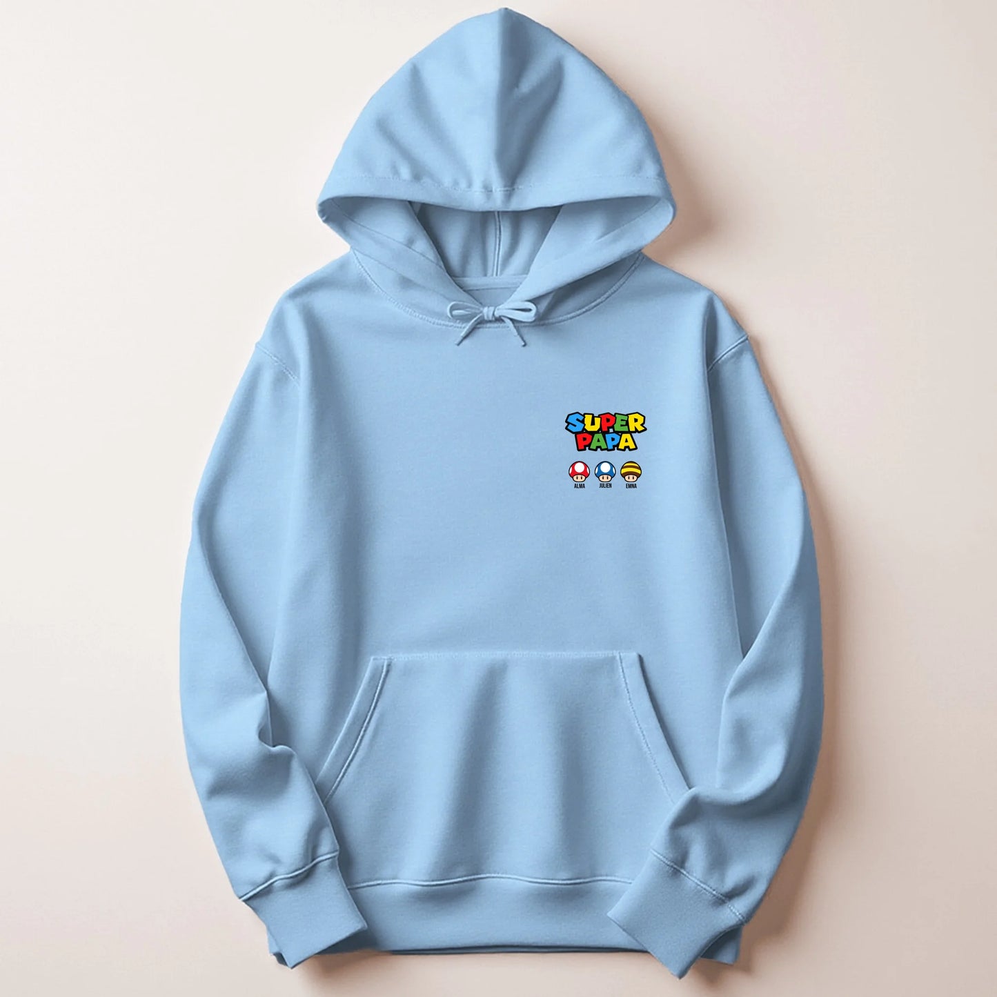 T-shirt personnalisé papa - Super papa – vue 34
