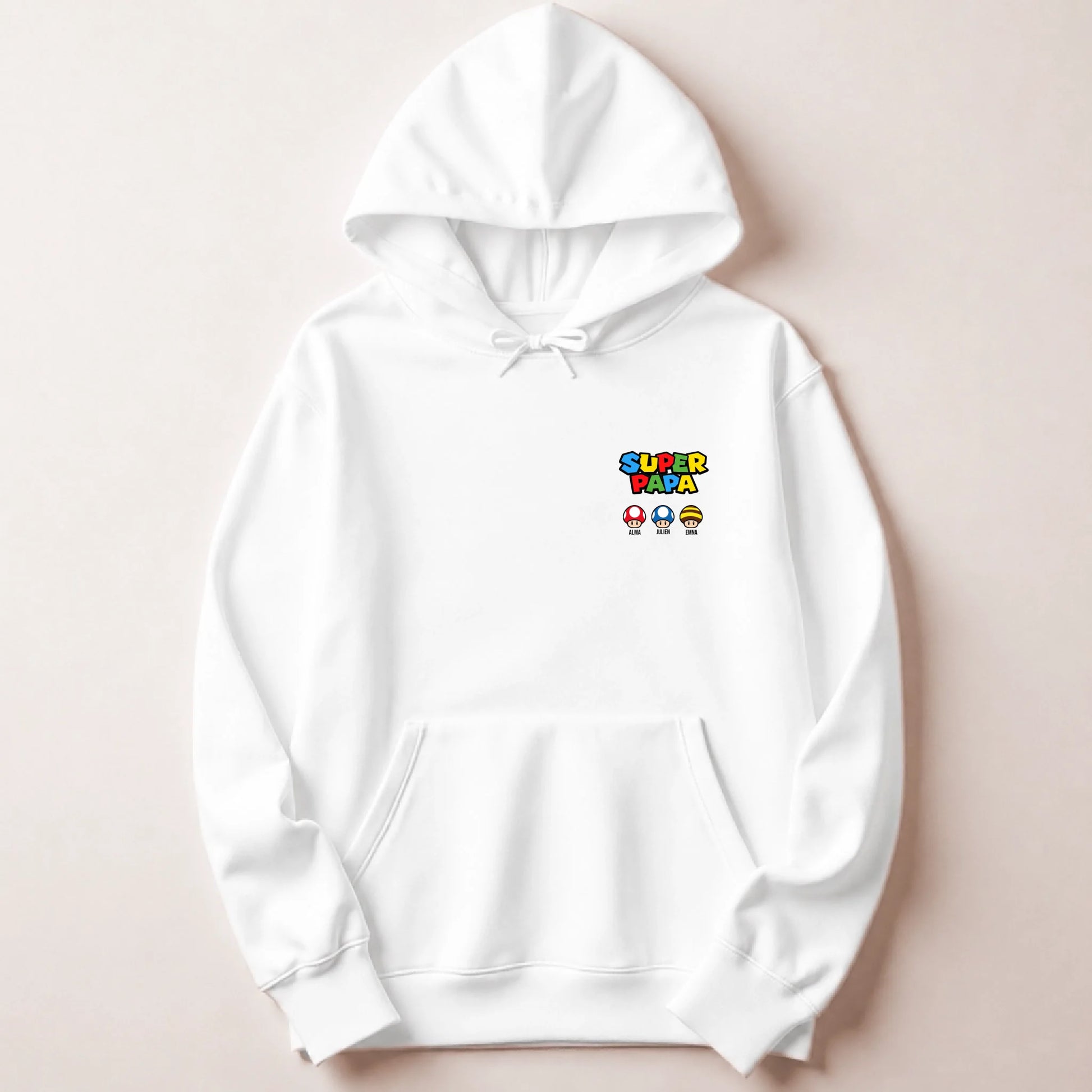 T-shirt personnalisé papa - Super papa – vue 35