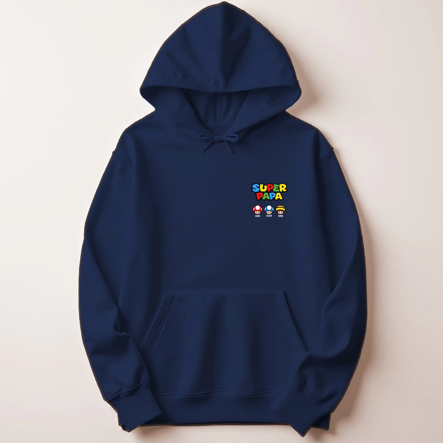 T-shirt personnalisé papa - Super papa – vue 37
