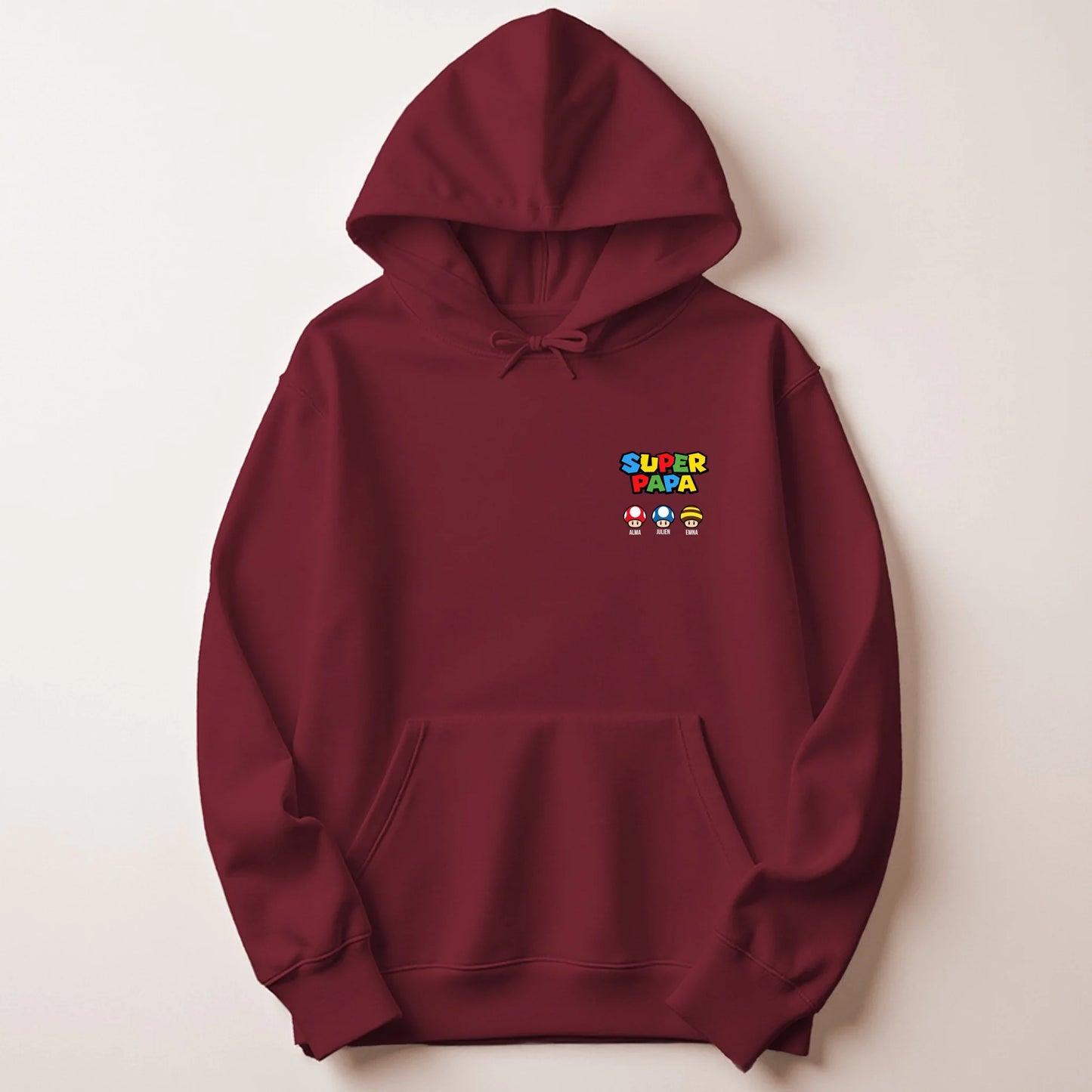 T-shirt personnalisé papa - Super papa – vue 38