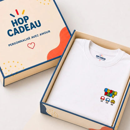 T-shirt personnalisé papy - Super papy – vue 2