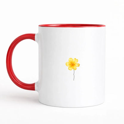 Mug personnalisé maman - Le jardin de Maman en fleurs – vue 4