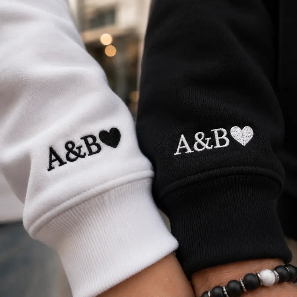 Tee Shirt couple assorti personnalisé – vue 14
