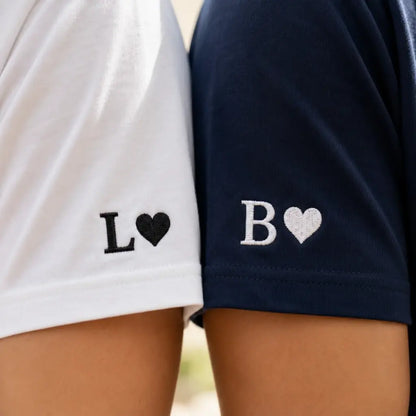 Tee Shirt couple assorti personnalisé – vue 3