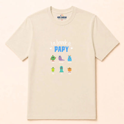 T-shirt Papy personnalisé – La bande à Papy – vue 11