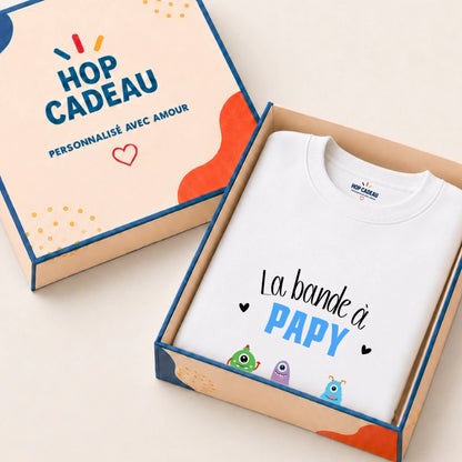T-shirt Papy personnalisé – La bande à Papy – vue 16