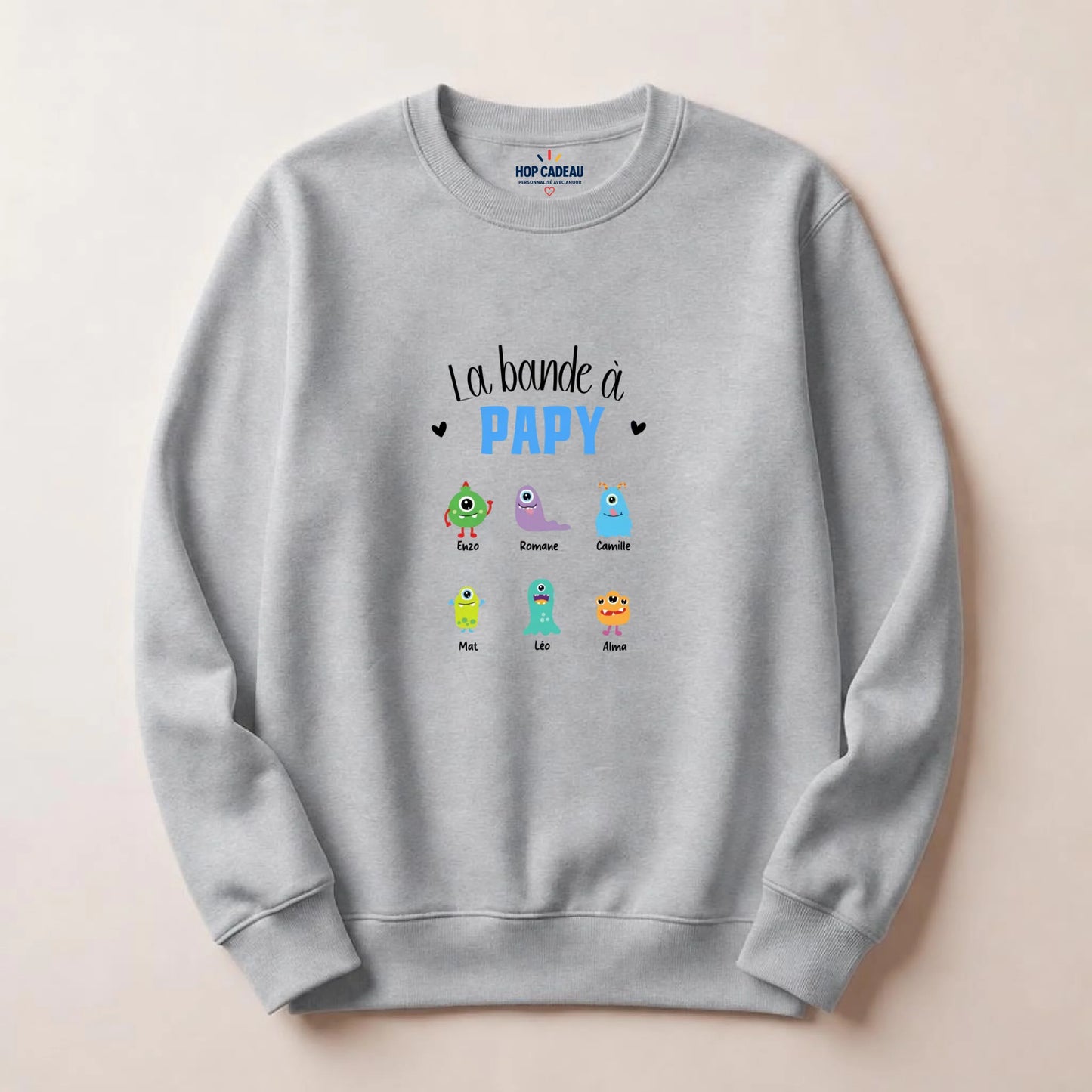 T-shirt Papy personnalisé – La bande à Papy – vue 23