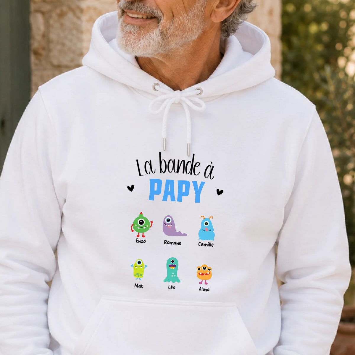T-shirt Papy personnalisé – La bande à Papy – vue 27