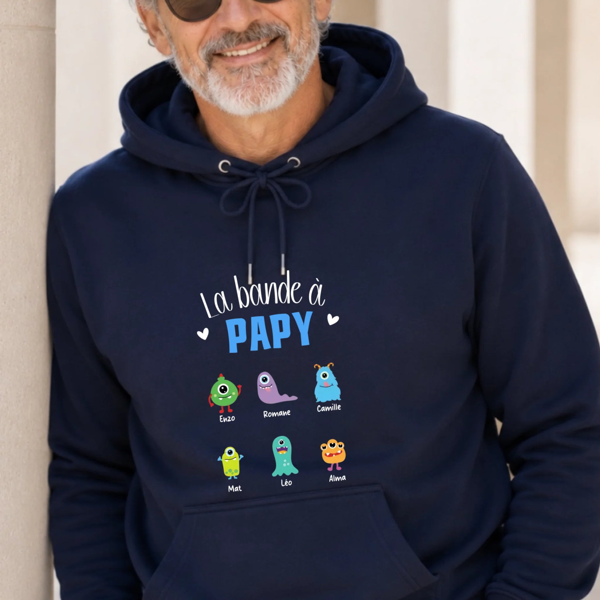 T-shirt Papy personnalisé – La bande à Papy – vue 29