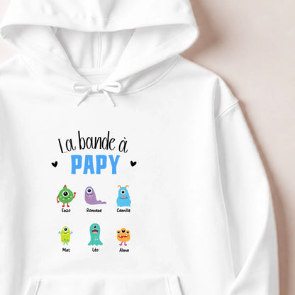 T-shirt Papy personnalisé – La bande à Papy – vue 30