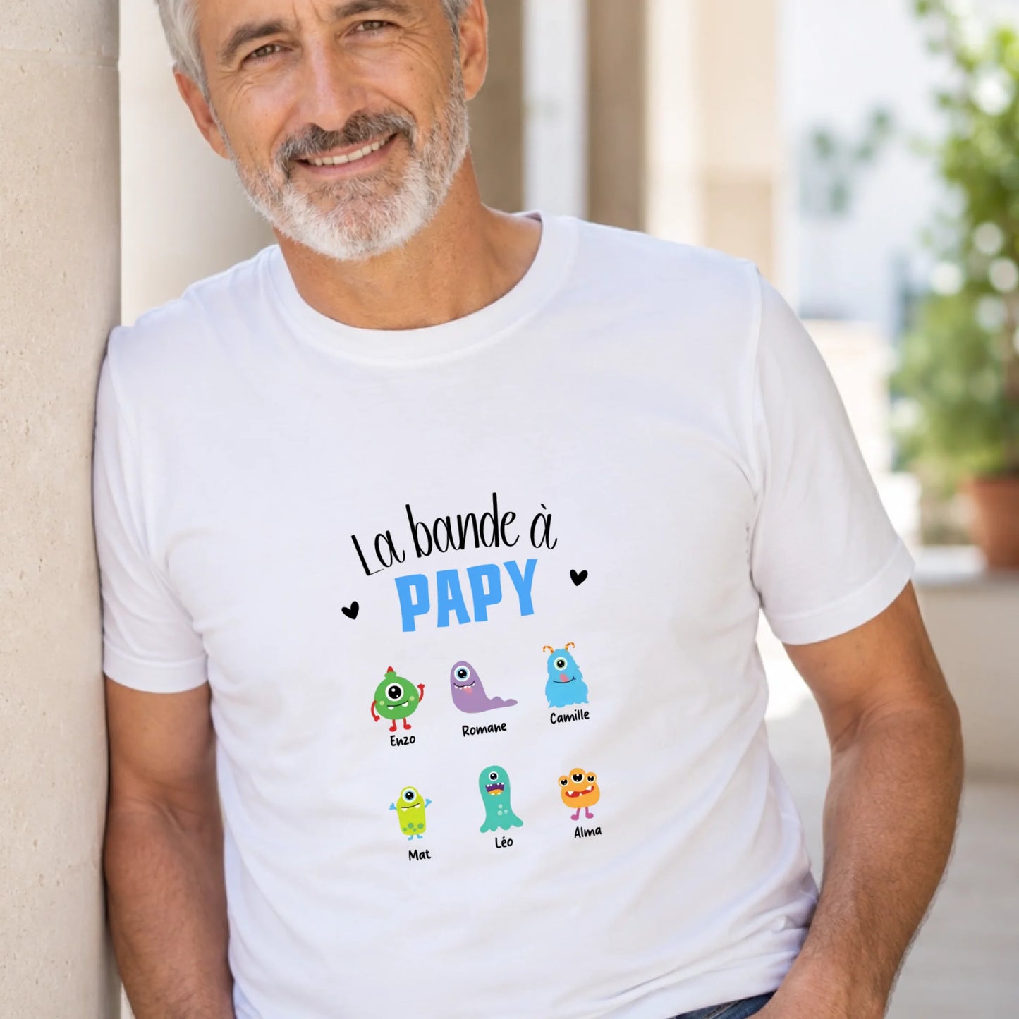 T-shirt Papy personnalisé – La bande à Papy